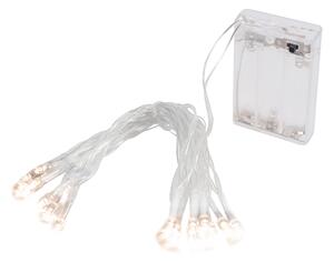 Linder Exclusiv Vánoční řetěz na baterie Teplá bílá 50 LED
