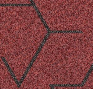 FORBO Flotex Planks Triad Red 131001 - 2.50 m2