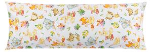 BELLATEX POVLAK na relaxační polštář Oranžová,Modrá,Bílá 45x120 cm