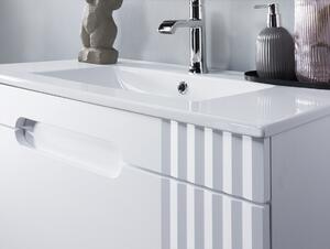 Koupelnová skříňka s umyvadlem FIJI White U80/1 | 80 cm