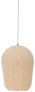 Bloomingville Béžové závěsné světlo Naluna 42 cm
