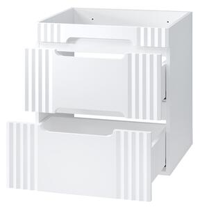 Koupelnová skříňka s umyvadlem FIJI White U60/1 | 60 cm