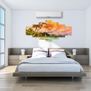 Obraz - Ostrov Bora Bora (210x100 cm)