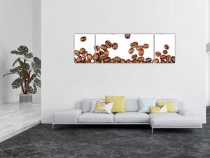 Obraz - Kávová zrna (170x50 cm)