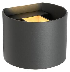 Lucide 09218/04/36 - LED nástěnné svítidlo XIO 1xG9/4W/230V antracit