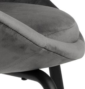Židle Julia VIC tmavě šedá
