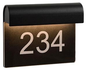 Lucide 27881/06/30 - LED domovní číslo THESI LED/6W/230V IP54