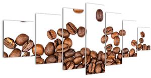 Obraz - Kávová zrna (210x100 cm)