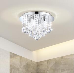 Eglo 79516-LED Koupelnové stropní svítidlo MONTEPRANDONE 8xG9/3W/230V IP44 chrom