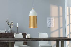 Designová závěsná lampa Modern Chic zlatá