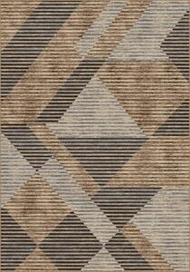 KARAT Kusový hnědý koberec Daffi 13126/130 - 80 x 150