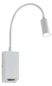 Redo 01-1193 - LED Flexibilní lampička HELLO LED/3W/230V bílá