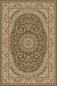 KARAT Kusový zelený koberec Lotos 1555-610 - 80 x 150