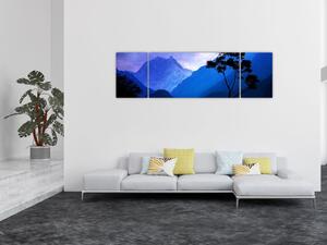 Obraz - Noční nebe v Nepálu (170x50 cm)