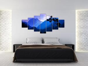 Obraz - Noční nebe v Nepálu (210x100 cm)