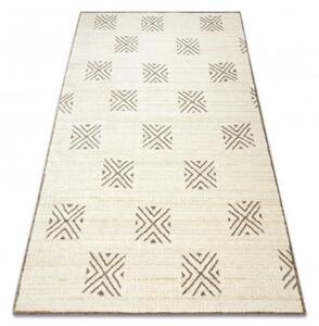 Koberec PURE Kvadraty geometrický 5842-17731 krém / zelený