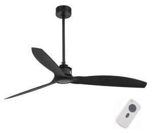 FARO 32100 - Stropní ventilátor JUST FAN pr. 128 cm černá + dálkové ovládání