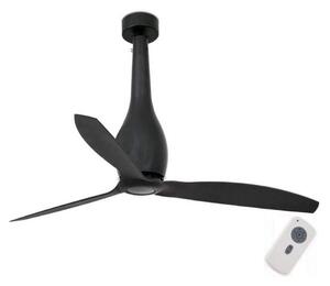 FARO 32006 - Stropní ventilátor ETERFAN černá pr. 128 cm + dálkové ovládání