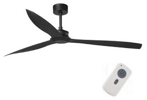 FARO 33432 - Stropní ventilátor JUST FAN XL pr. 178 cm černá + dálkové ovládání