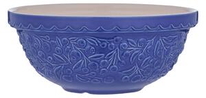 Mísa Mason Cash 26 cm 2,7 l modrá s borůvkami Fruit Bowls – keramická mísa na těsto, pečení, ovoce, saláty a servírování 0218.331