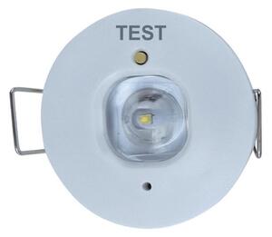 LED Nouzové podhledové svítidlo GATRION LED/1W/230V 6000K