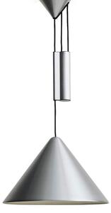 HAY Nastavitelné závěsné svítidlo Compass 430, brushed aluminium AE387