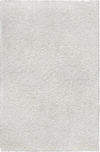 KARAT Kusový bílý koberec Shaggy Deluxe 8000-10 - 80 x 150