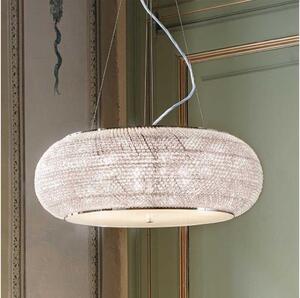 Ideal Lux - Křišťálový lustr na lanku PASHA 14xE14/40W/230V pr. 65 cm chrom