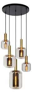 Lucide 45494/15/65 - Lustr na lanku JOANET 5xE27/40W/230V