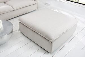 Designová čtvercová taburetka Heaven 100cm čalouněná