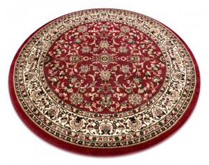 Koberec ROYAL ADR kruh vzor 1745 bordo