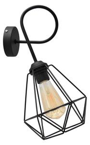 Nástěnné svítidlo KARO 3xE27/15W/230V černá