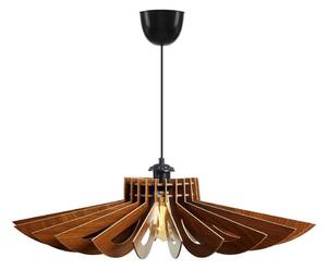 Lustr na lanku 1xE27/60W/230V hnědá pr. 68 cm