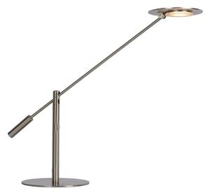 Lucide 19666/09/12 - LED Stmívatelná stolní lampa ANSELMO LED/9W/230V chrom