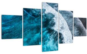 Obraz - Vlny na moři (125x70 cm)