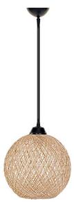 Lustr na lanku JUTE 1xE27/60W/230V béžová