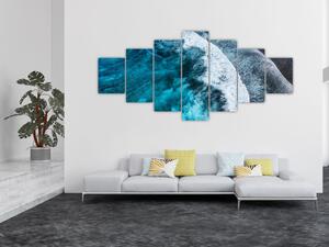 Obraz - Vlny na moři (210x100 cm)