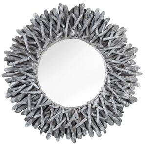 Designové zrcadlo Vista v šedé barvě