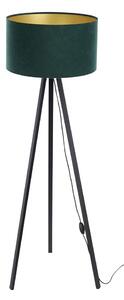 Stojací lampa STANDART 1xE27/60W/230V zelená/wenge
