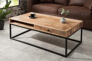 Designový konferenční stolek z masivu Steele Craft 100cm