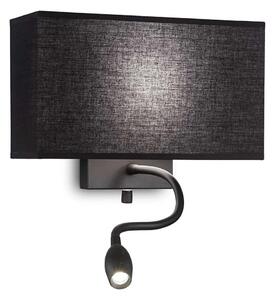 Ideal Lux - LED Flexibilní svítidlo HOTEL 1xE27/60W/230V + LED/1,5W/230V