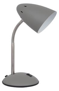 ITALUX MT-HN2013-GR+S.NICK - Stolní lampa COSMIC 1xE27/40W/230V šedá