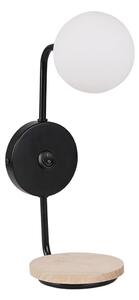 Nástěnná lampa PONIO 1xG9/25W/230V černá/buk