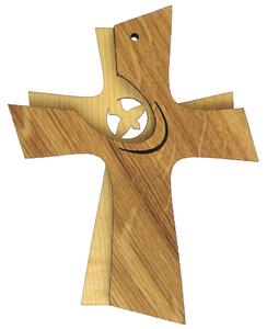 AMADEA Dřevěný kříž skládaný 16 cm