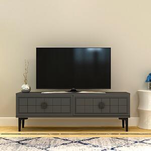 TV stolek/skříňka Yutta 1 (antracit). Akce -26%