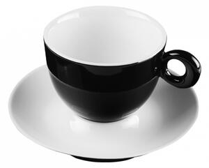 Lunasol - Kávový / čajový šálek RGB černý 200 ml (451610)