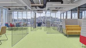FORBO Marmoleum marbled real Green wellness 3881 - 2 bm