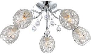 Globo Lighting Kordula závěsné svítidlo 5x40 W chrom 56689-5