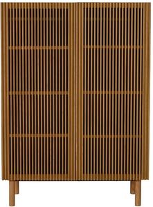 Přírodní dřevěná skříň Quax Hai-No-Ki 140 x 100 cm