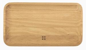 Lunasol - Dřevěný podnos malý 20 x 11 cm - Flow (593013)